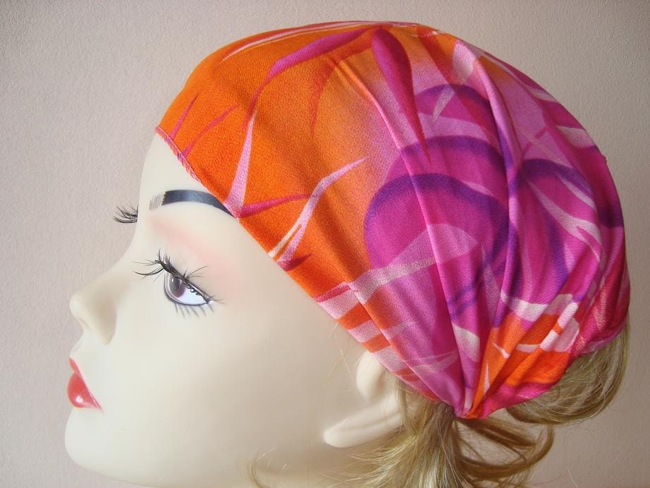 Colorful Pattern Cotton Headcovering Haidband  hair accessories veil scarf head wrap covering