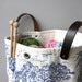 Knitting bag, blue toile (LAST ONE)