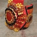Bracelet Bead embroidered,  Sedona Sunset