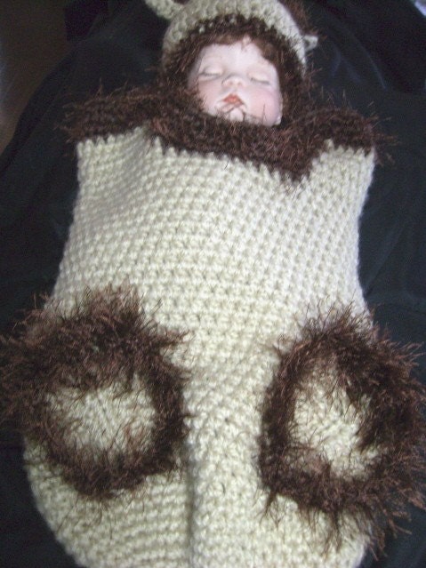 TEDDY BEAR COCOON with free shipping