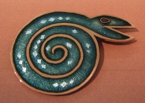 Celtic Coiled Snake