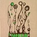 Original Art - Alien Seaweed - 9x12