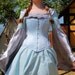 Ice Blue Medieval Gown Fantasy
