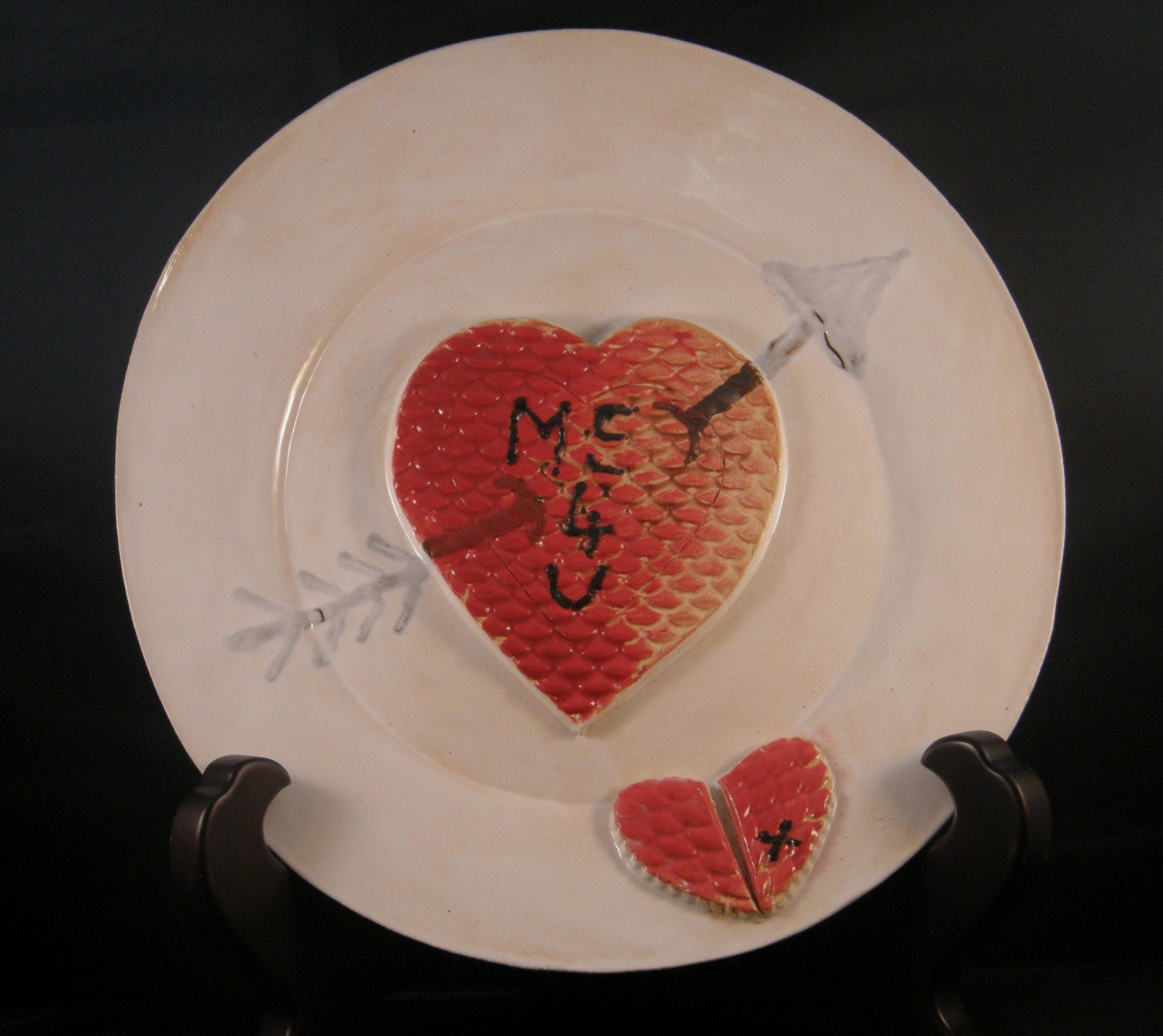 Faded Love Plate