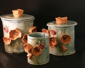 Three Tulip Jars