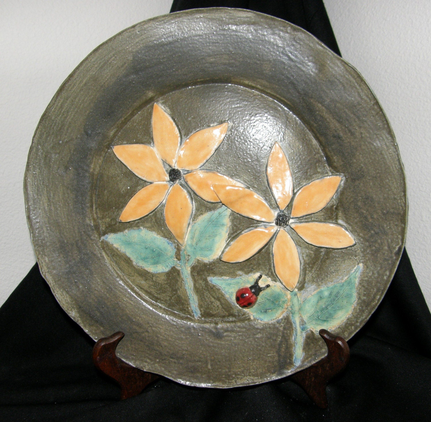 Little Sunflowers Plate