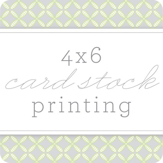 Have any of my designs printed for you as 4x6 CARD STOCK cards Il_570xn