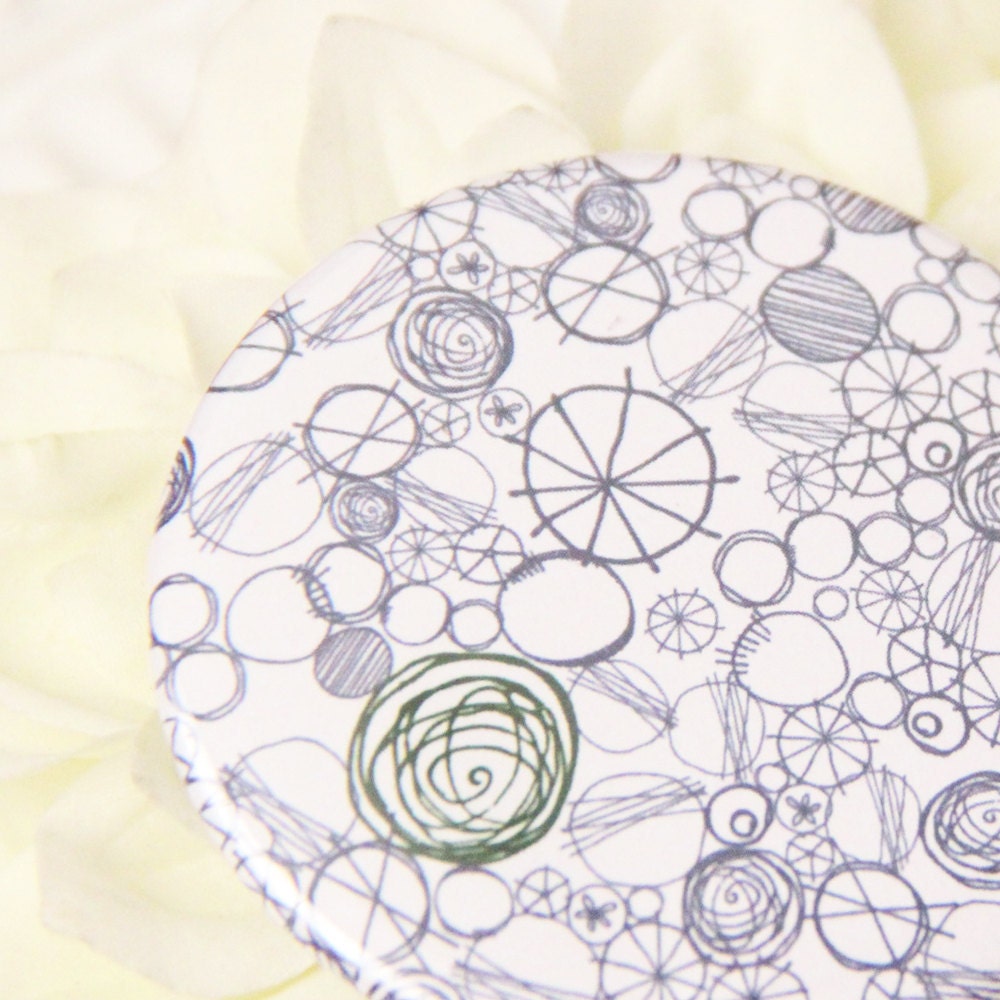 pocket mirror . doodlebug