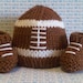On Sale Lil Football Baby Hat Beanie And Booties Set
