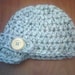 Newborn Baby Newsboy Hat Baby Boy Photo Prop       Available In Many Other Colors