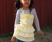 Children's Apron, Princess Belle Inspired Apron