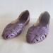Sz 7 Vintage 9West Leather Sandals