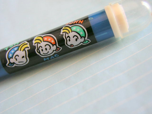 Amazing 80s vintage Soundy Coconut Kids Eraser with Stamp