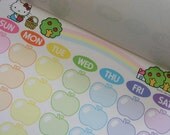 80s Vintage Hello Kitty  Monthly Planner Sanrio Japan