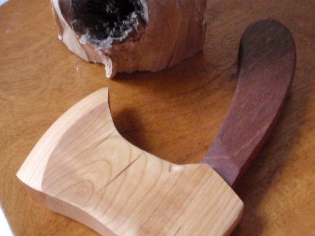 The Woodcutter's Ax (No 1) - Classic Wooden Tools for Children and Fairy Tales