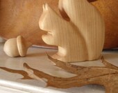 Mr Squirrel - Dear Sir May I Have An Acorn/ Wooden Waldorf Toy
