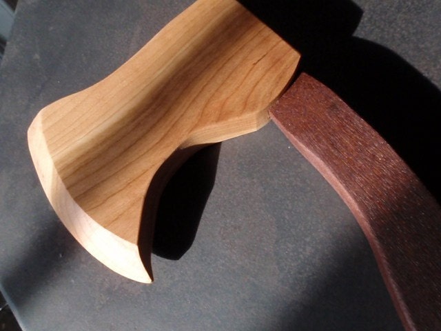 the woodcutter's ax / wood toy - (classic wooden tools for children and fairy tales)