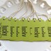 Lucky Me Gift Tags - Set of 8 - Custom Colors Available
