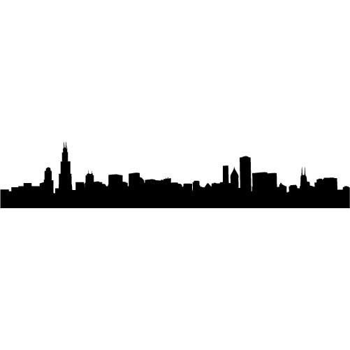 Dallas Skyline Outline