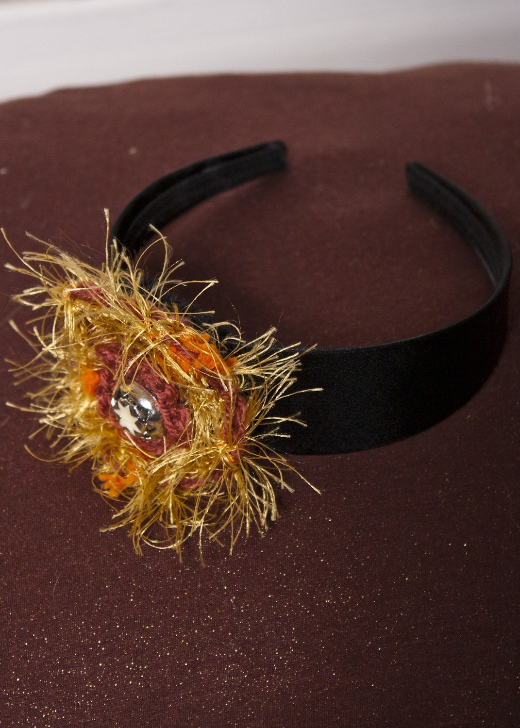 Crochet Flower Headband