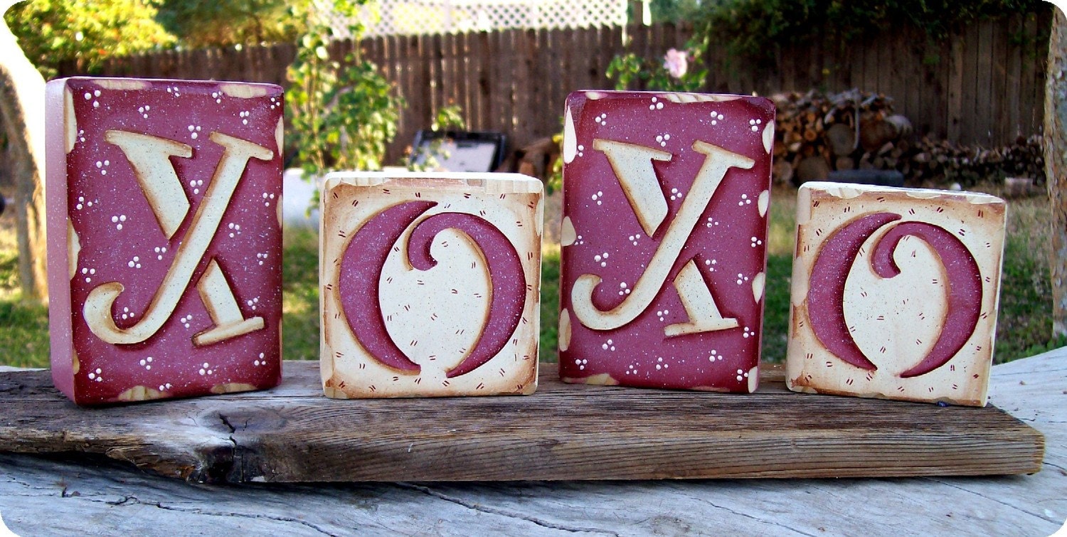 Hugs & Kisses Blocks