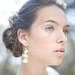 Long Fan Earrings in Silver