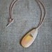Wooden Boho Necklace / Yellow Necklace / SALE