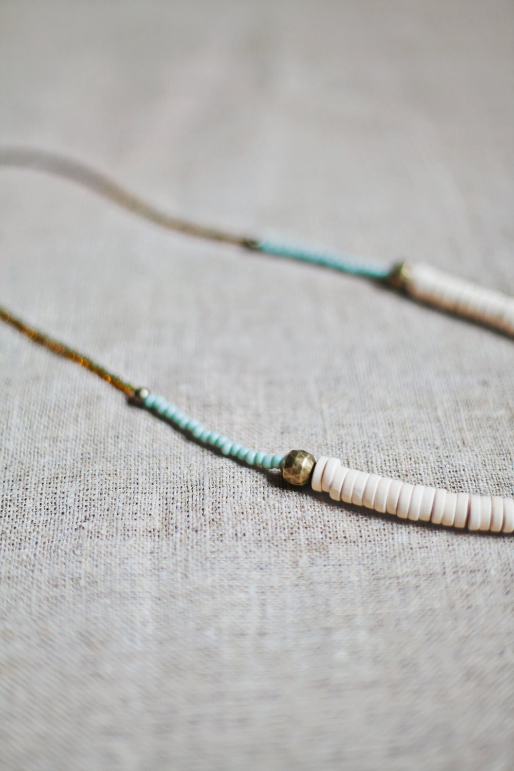 Mixed Media Boho necklace