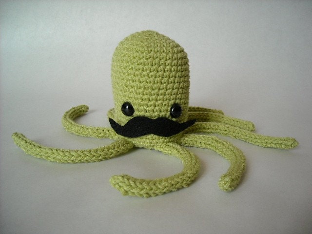 Octopus with Mustache