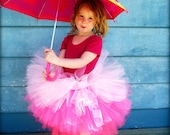 The Audrey - Custom Sewn and Super Full 3 Tiered Tutu - Your choice of colors - for birthdays, holidays, weddings, portraits