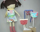 Doll Apron - Sunshine Doll Boutique - Made to order