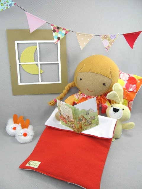 Studio Doll Boutique - Bet Time Set - Pajamas with Pillow and Blanket - Made to order