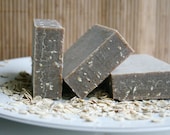 Oatmeal and Honey Facial Soap Bar -  Unscented Soap - Includes honey and green tea for added benefit