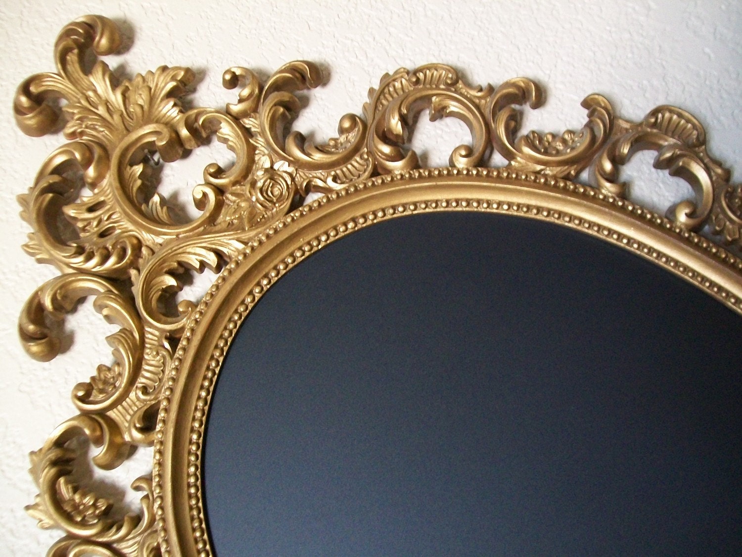 FRENCH COUNTRY DECOR-Any Color Or Gold-Chic Large Baroque Ornate Framed Chalkboard-Magnetic Chalkboard-Vintage Wall Mirror-Wedding-For Home
