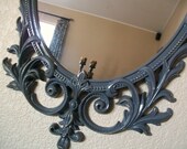 Lg Baroque Ornate 'RaRe' Frame Vintage Wall Mirror-Chalkboard-Memo Board-AnY Color-Grey-Gray-Wedding-Reception-Kitchen-Menu-Bathroom-Mirror