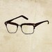 MiMi's Glasses - Pen and Ink Illustration - 8 x 10 - Print
