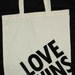 LOVE WINS TOTE BAG - Perfect Size 15in. x 15in.