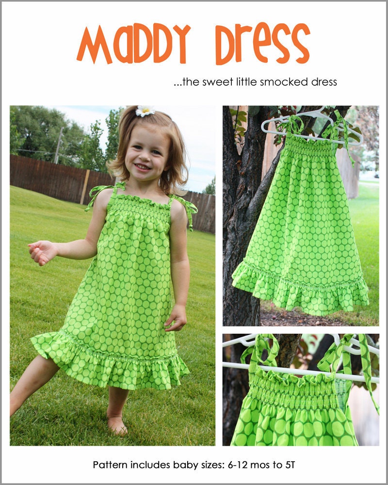 The Maddy Dress PDF Sewing Pattern