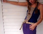 MADE TO ORDER Custom Reggae Woman Eco Friendly Tshirt Mini Dress Handmade by MountainGirlClothing