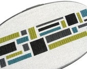 Color blocks modern cross stitch
