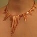 Copper Necklace - Egyptian Collar Inspired - Southwestern Bridal Jewelry - Copper Jewelry