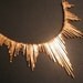 Fringe Collar . Oxidized Copper Tribal Hammered Wire - Egyptian Collar Necklace - handmade copper jewelry
