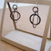 Copper earrings - Astronomical - Astrolabe Sundial Jewelry - Petite Armillary Earrings - Shiny finish - hand forged