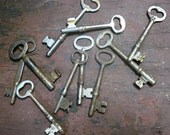 Collection of 10 Skeleton Keys