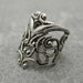 Lace Allure - Silver Filigree Ear Cuff