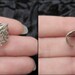 Lace Allure - Silver Filigree Ear Cuff