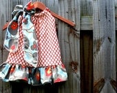 Amy Butler Cherry Dot Ruffle Pillowcase Dress....