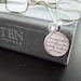 You Must Allow Me- Pride and Prejudice- Jane Austen- buy two get one free- includes a 16" or 18" snake chain- READY TO SHIP