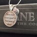No charm equal to tenderness of heart- Emma- Jane Austen- buy two get one free- includes a 16" or 18" snake chain- READY TO SHIP