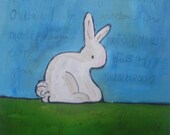 Wonderful Works Bunny - Original Painting